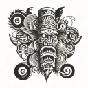 Totem Pole tattoo design idea