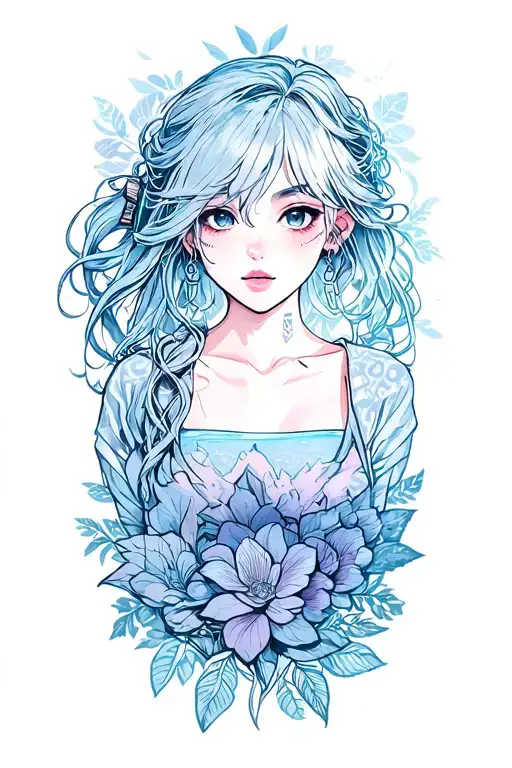 Forever young  tattoo design idea