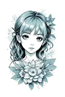 Forever young  tattoo design idea