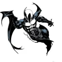 spawn comic hero tattoo design idea