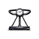 Weight Scale tattoo design idea