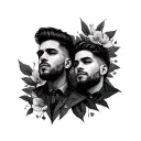 Liam Thomas and Mula tattoo design idea