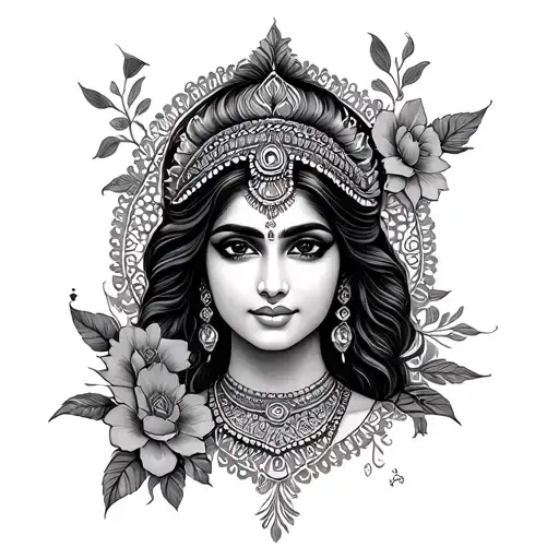Aarti tattoo design idea