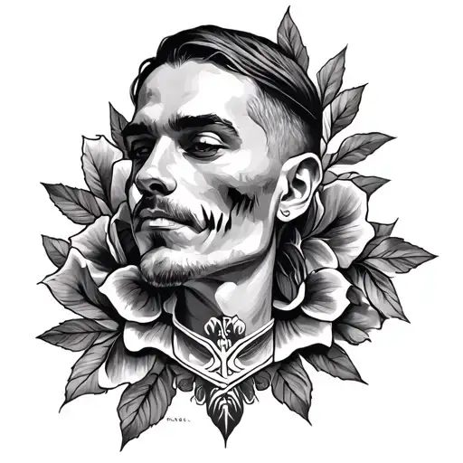Andrew Tate tattoo design idea