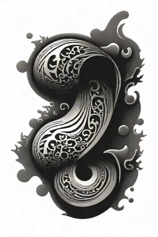 semi colon tattoo design idea