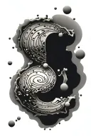 semi colon tattoo design idea