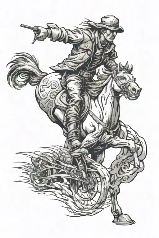 if you ain't riding don't even act like you riding words tattoo design idea