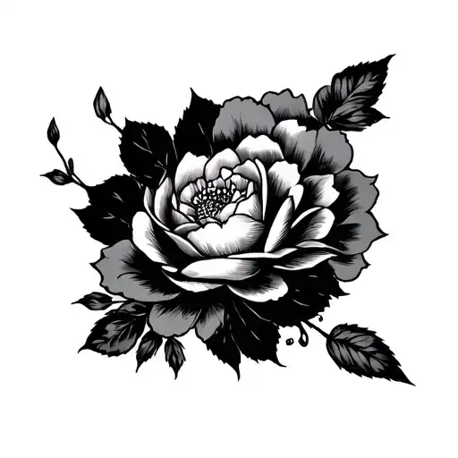 Korean tattoo design idea