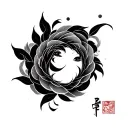 Korean tattoo design idea