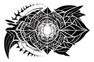 Strength enlightenment sacred tattoo design idea