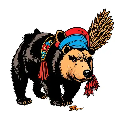 im a cub scout chief and i would like make a baloo tattoo design idea