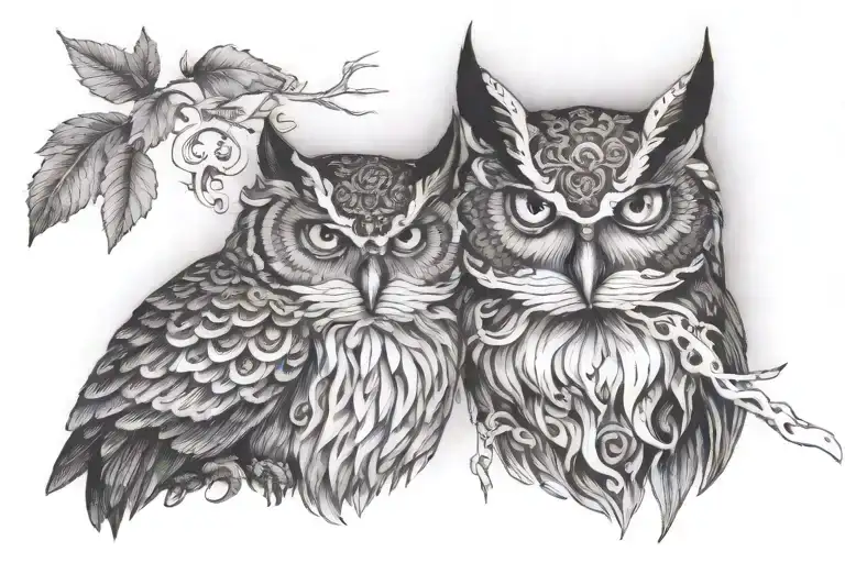 10.5 and h a m d puzzle piece tattoo design idea