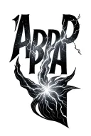 "APPA" lightning storm tattoo design idea