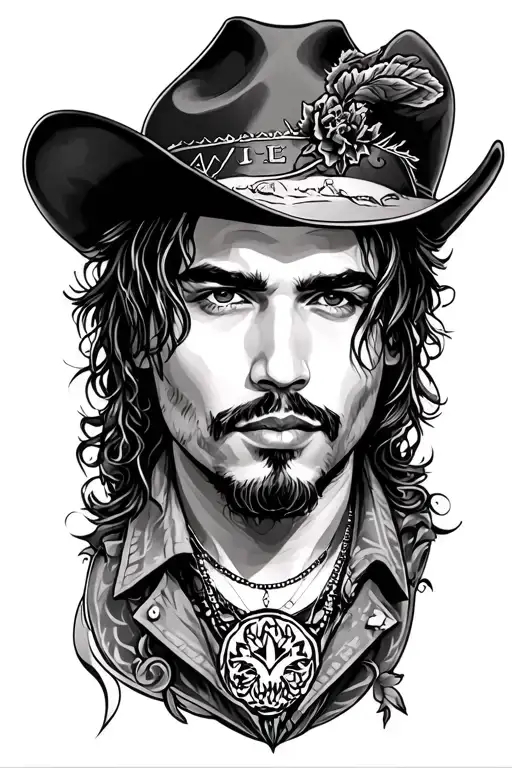 Waylon Jennigs tattoo design idea