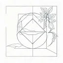 equanimity tattoo design idea