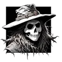 Scarecrow tattoo design idea