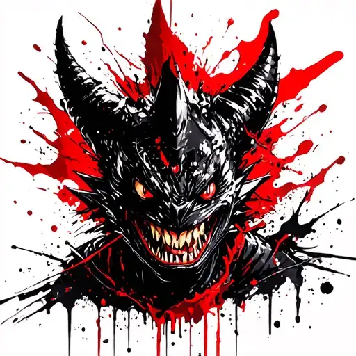 Gengar tattoo design idea