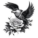 Coverup tattoo design idea