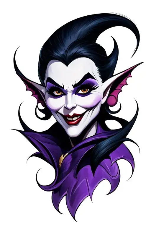 disney villians tattoo design idea