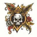 qos spade tattoo design idea