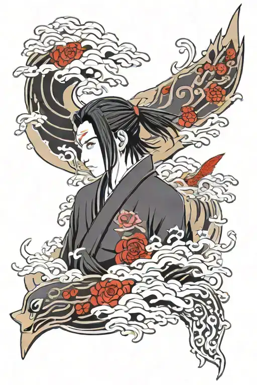 Itachi Uchiha tattoo design idea