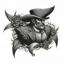 Helluva Boss tattoo design idea