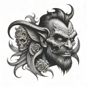 Helluva Boss tattoo design idea