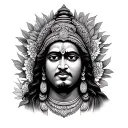 Ayyappa tattoo design idea