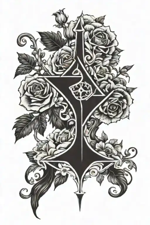psalms 27:01 tattoo design idea