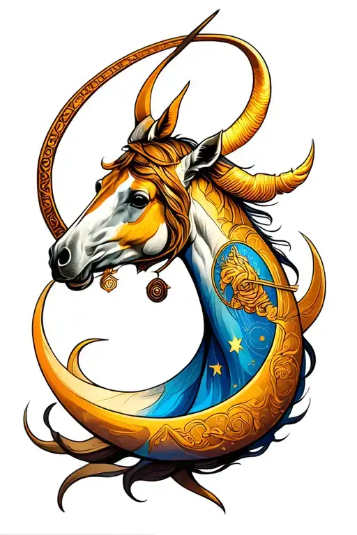 sagittarius tattoo design idea