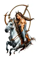 sagittarius tattoo design idea