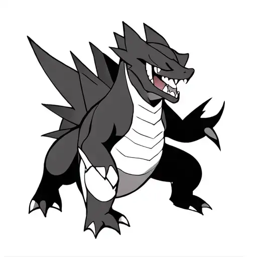 Venuasaur, Nidoking, Arcanine, Alakazam, Gyarados, Snorlax tattoo design idea