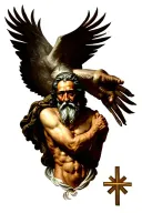 Abraham from christianity religious spiritual tattoo design idea