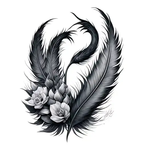 Plumearia tattoo design idea