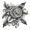 adhd anxiety mental health tattoo design idea