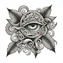 adhd anxiety mental health tattoo design idea