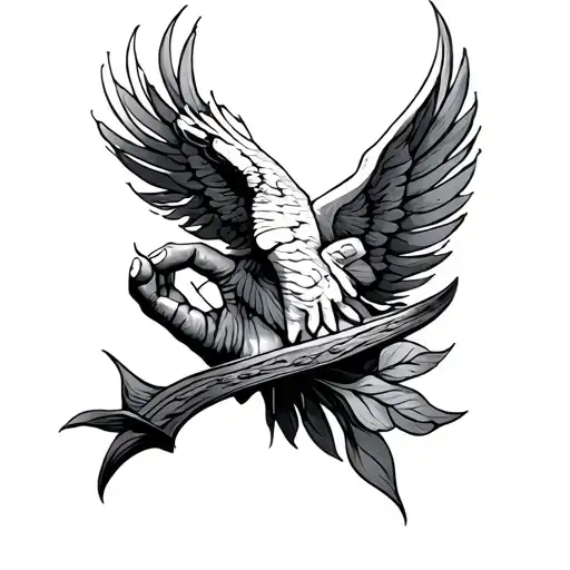 Faith, Strength, Courage tattoo design idea