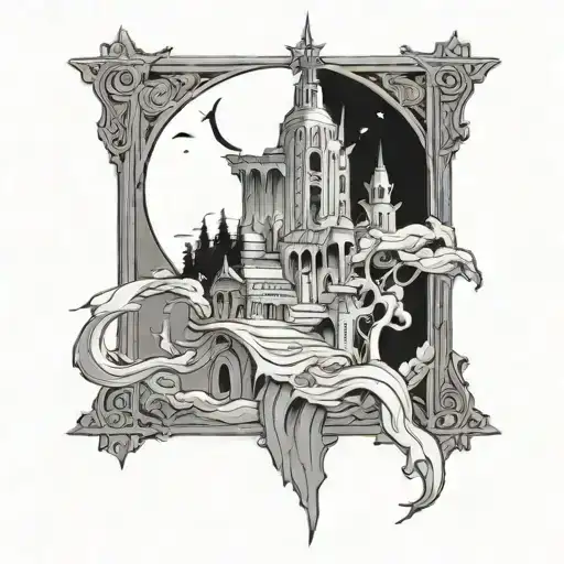 isaiah 6:8 illustration tattoo design idea