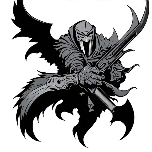 Mark Of The Doom Slayer tattoo design idea