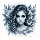 static  tattoo design idea