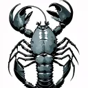 lobster king tattoo design idea