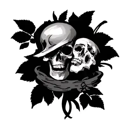 Till Death Do Us Part tattoo design idea