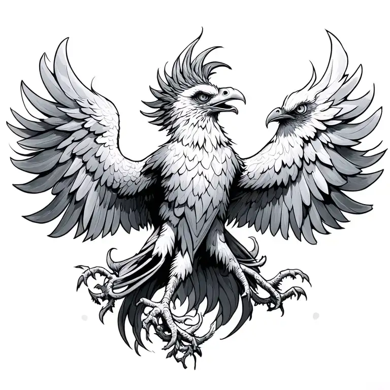 Phoenix Harry potter tattoo design idea