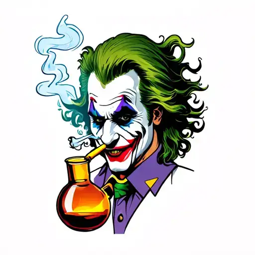 91+ Joker Smoking Tattoo Ideas in 2026