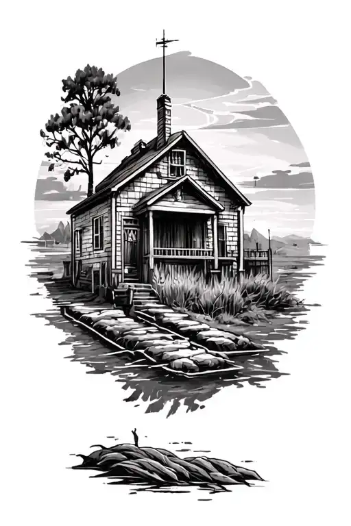 homeland tattoo design idea