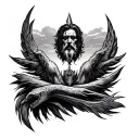 GODS PLAN tattoo design idea