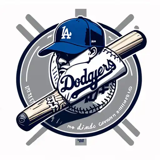 Dodgers tattoo design idea
