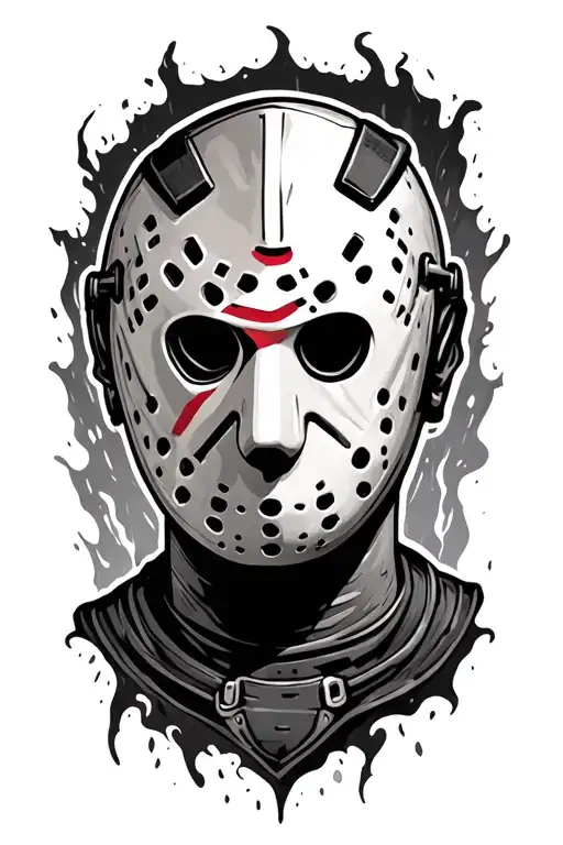 jason voorhees tattoo design idea