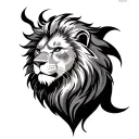 Aslan tattoo design idea