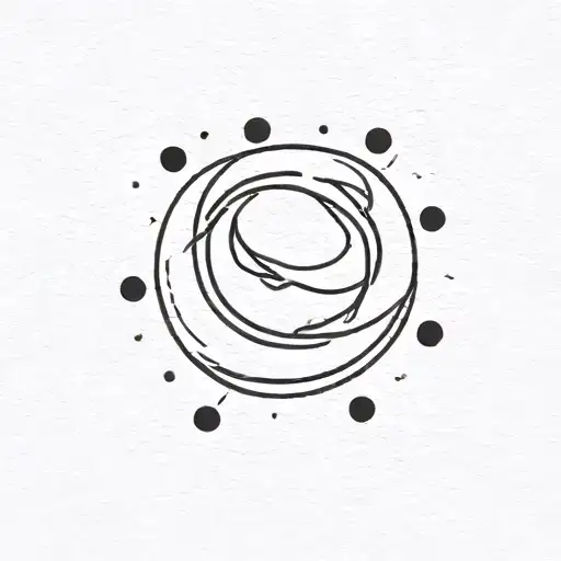 curiosity tattoo design idea